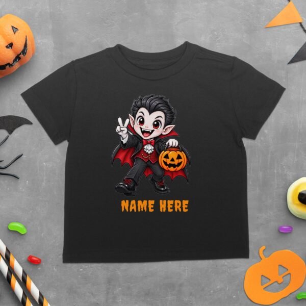 Cute Chibi Vampire Halloween T-Shirt