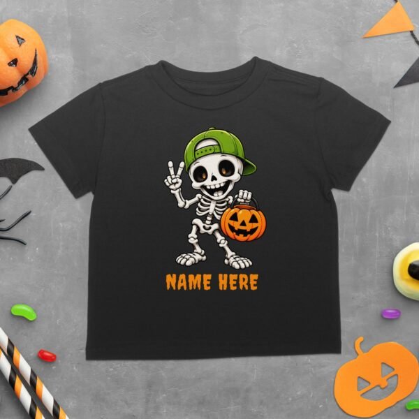 Cool Trick or Treat Skeleton T-Shirt