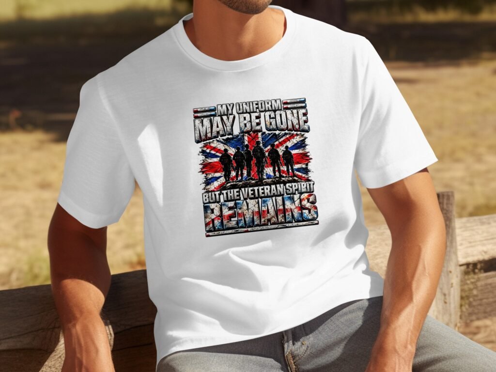 British Military Veteran Spirit T-Shirt