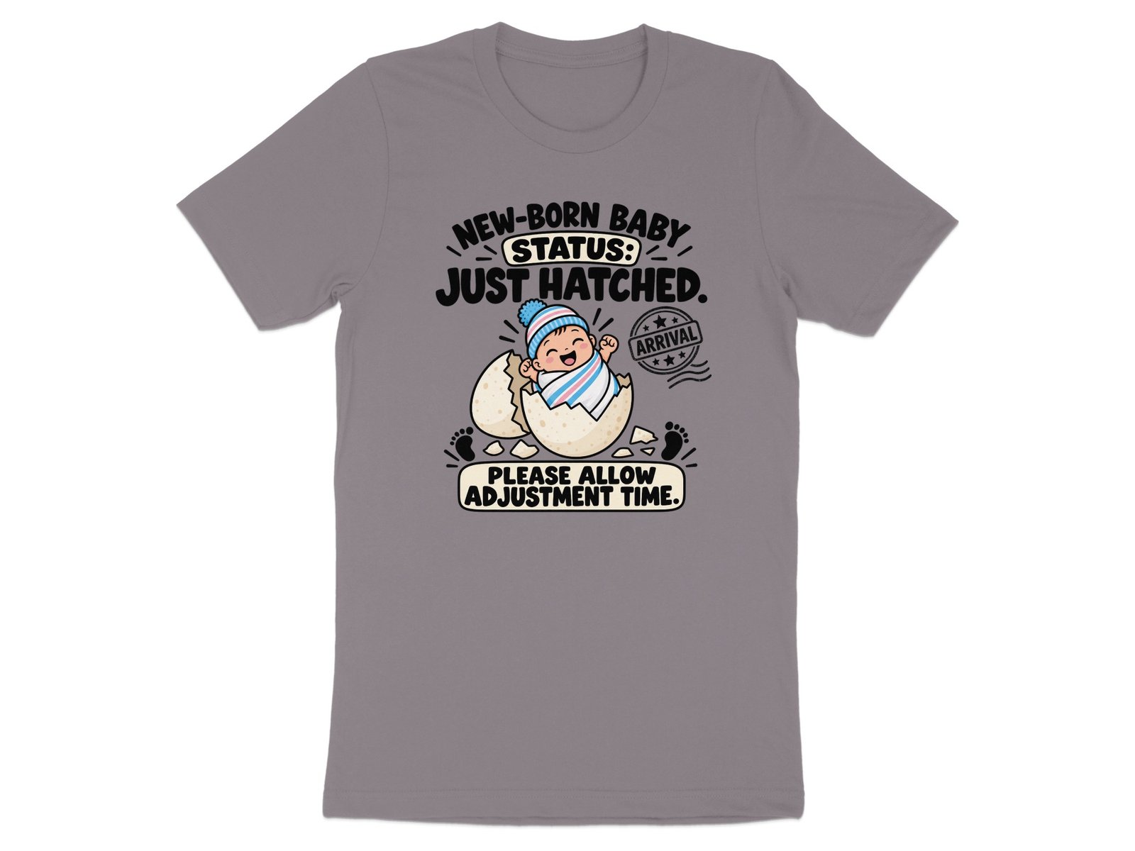 Just Hatched Newborn Baby T-Shirt - Image 6