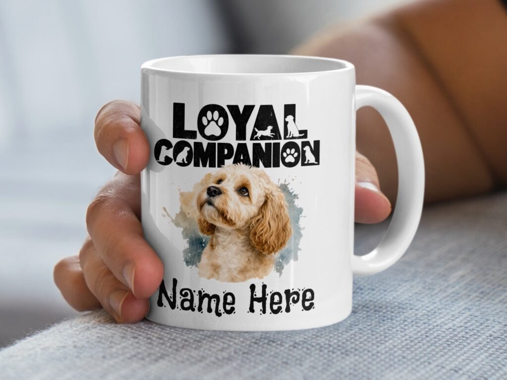 Loyal Companion Personalized Dog Mug