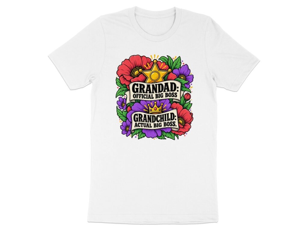 Grandad & Grandchild Boss Graphic T-Shirt