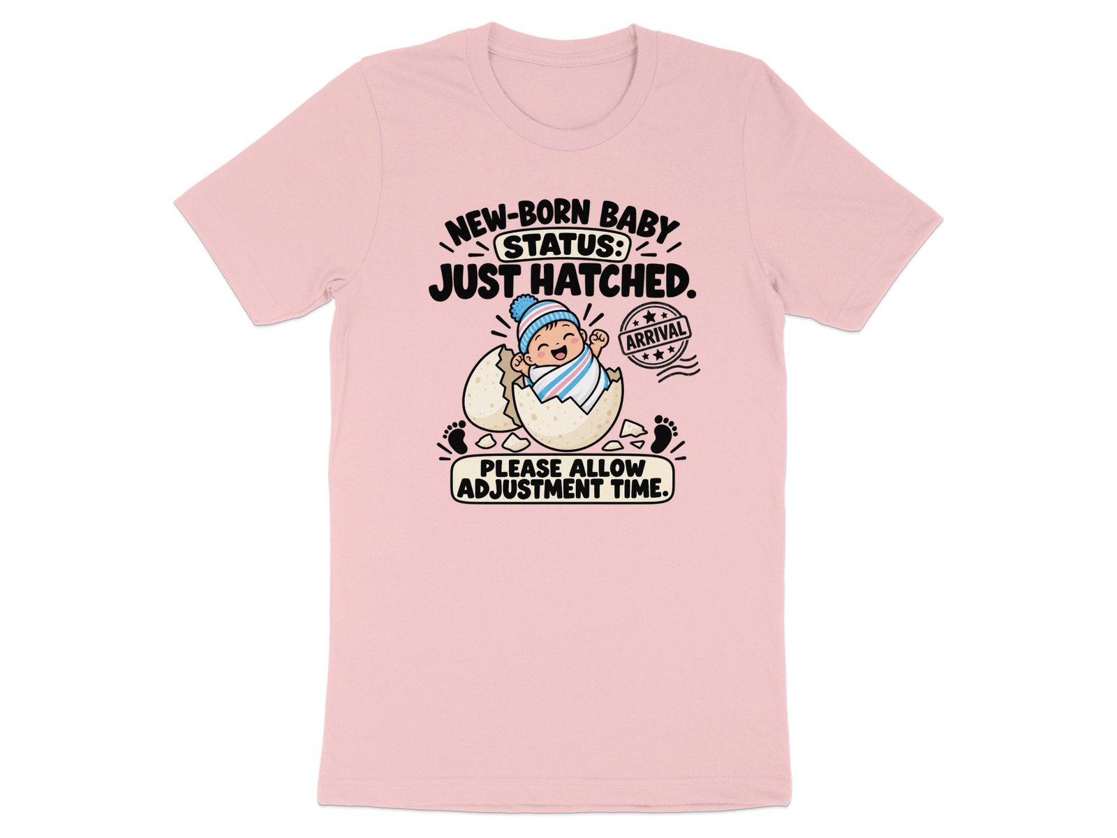Just Hatched Newborn Baby T-Shirt - Image 3