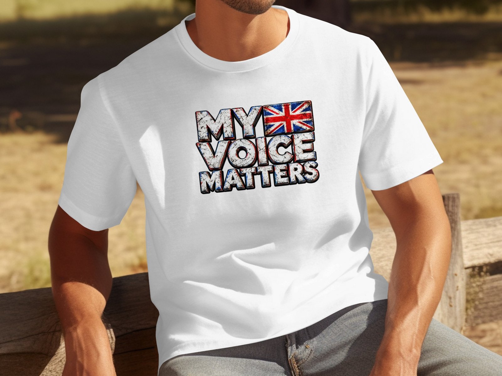 My Voice Matters UK Flag T-Shirt