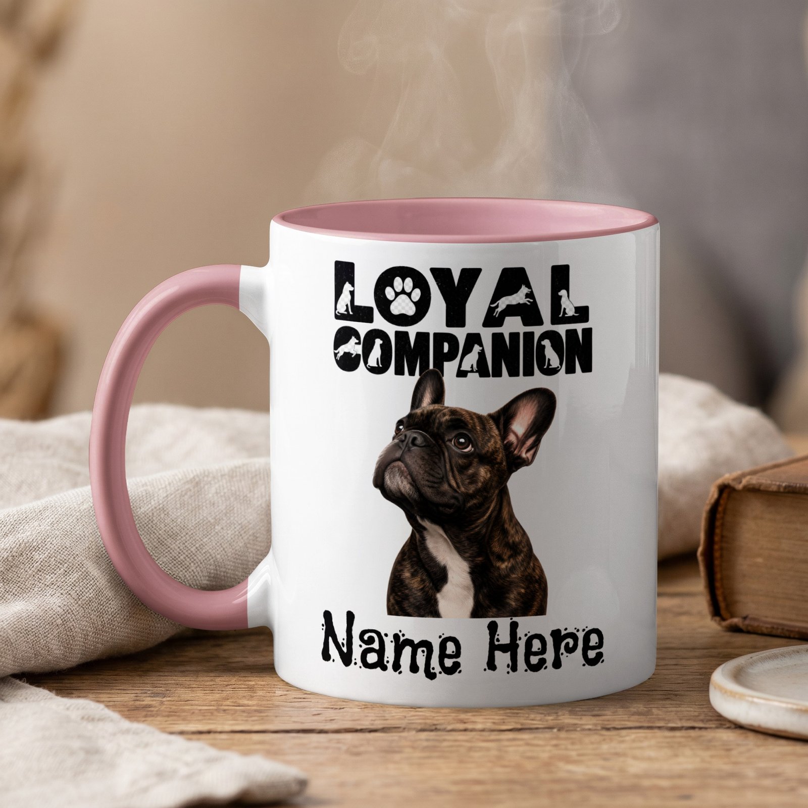 Loyal Companion French Bulldog Coffee Mug - Image 5