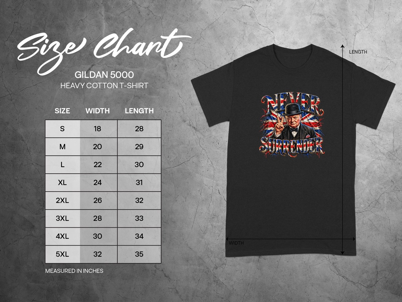 Never Surrender T Shirt - Image 5