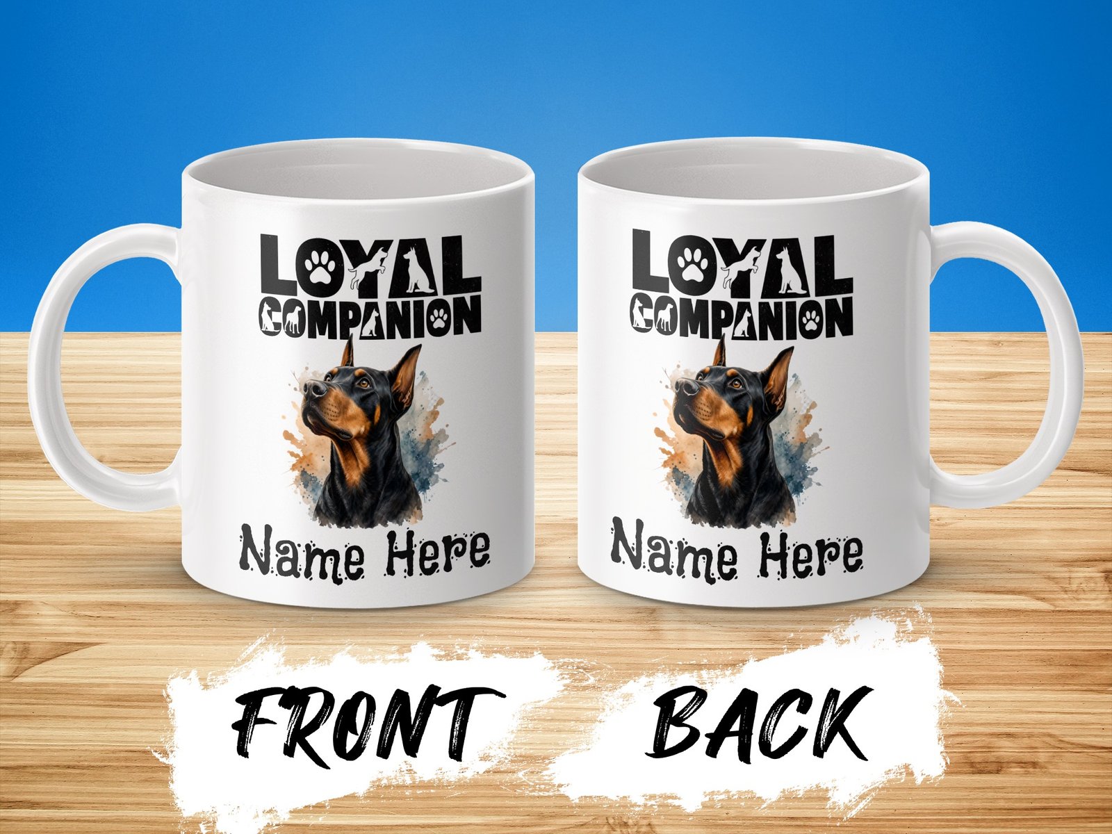 Loyal Companion Doberman Pinscher Mug - Image 2