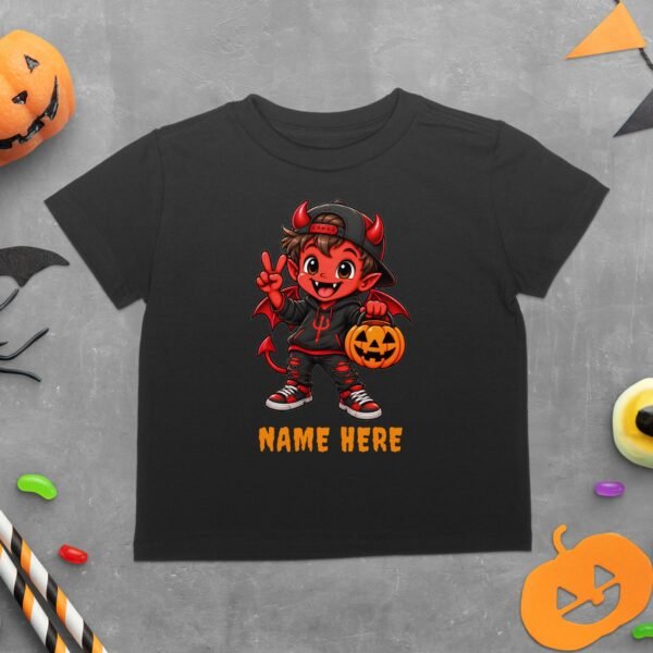 Cute Streetwear Devil Halloween T-Shirt