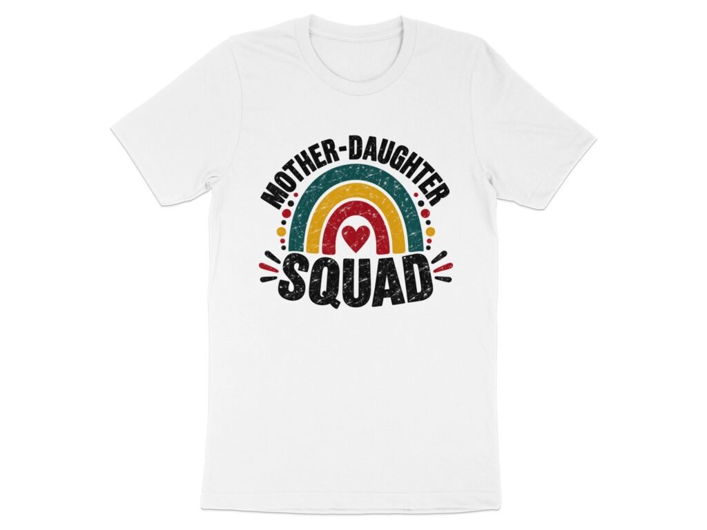 Retro Mother Daughter Squad T-Shirt