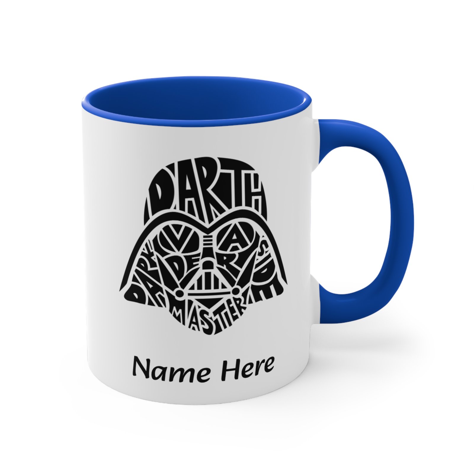 Custom Darth Vader Typography Coffee Mug - Image 10