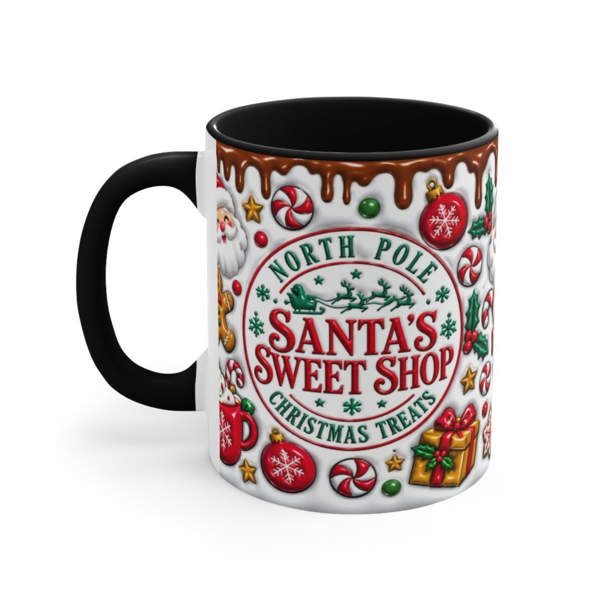 Santa's Sweet Shop Christmas Coffee Mug
