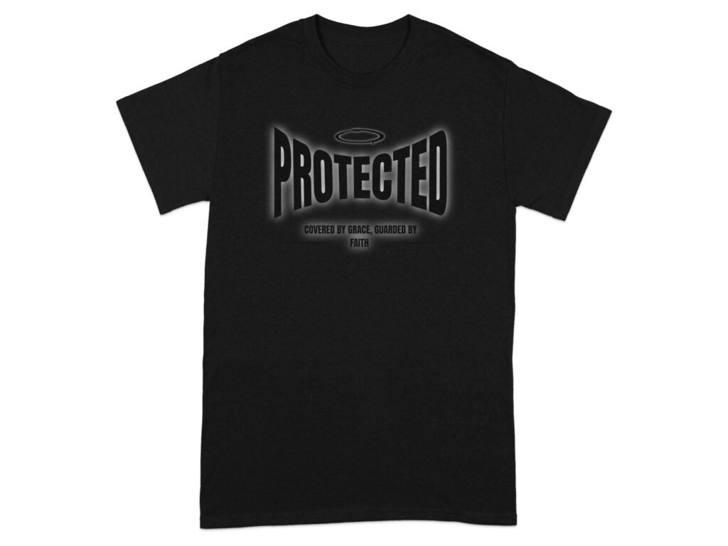 Protected By Grace Christian Graphic T-Shirt