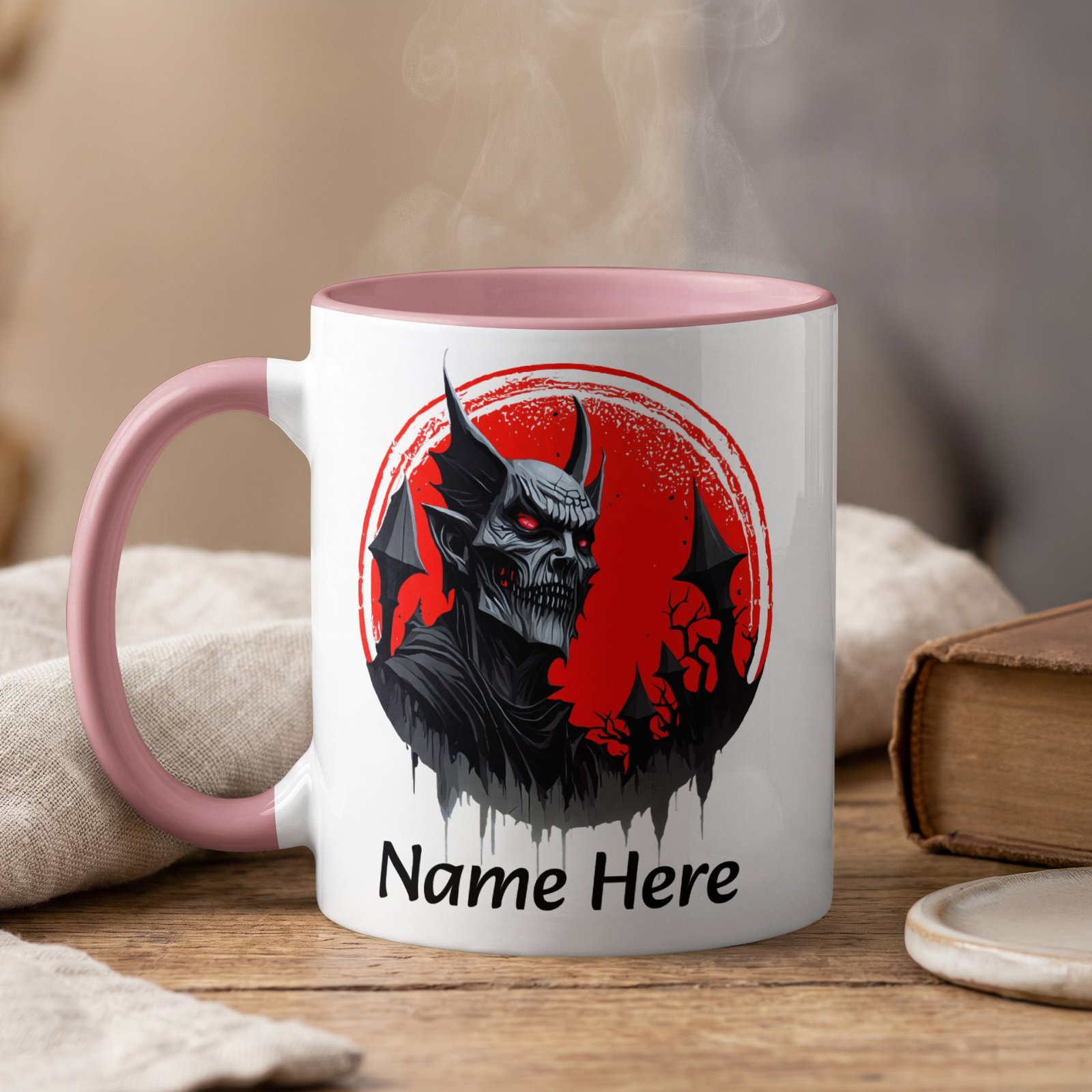 Gothic Vampire Demon Coffee Mug - Image 8