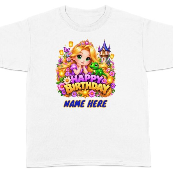Custom Princess Birthday T-Shirt | Magical Fairytale Tee