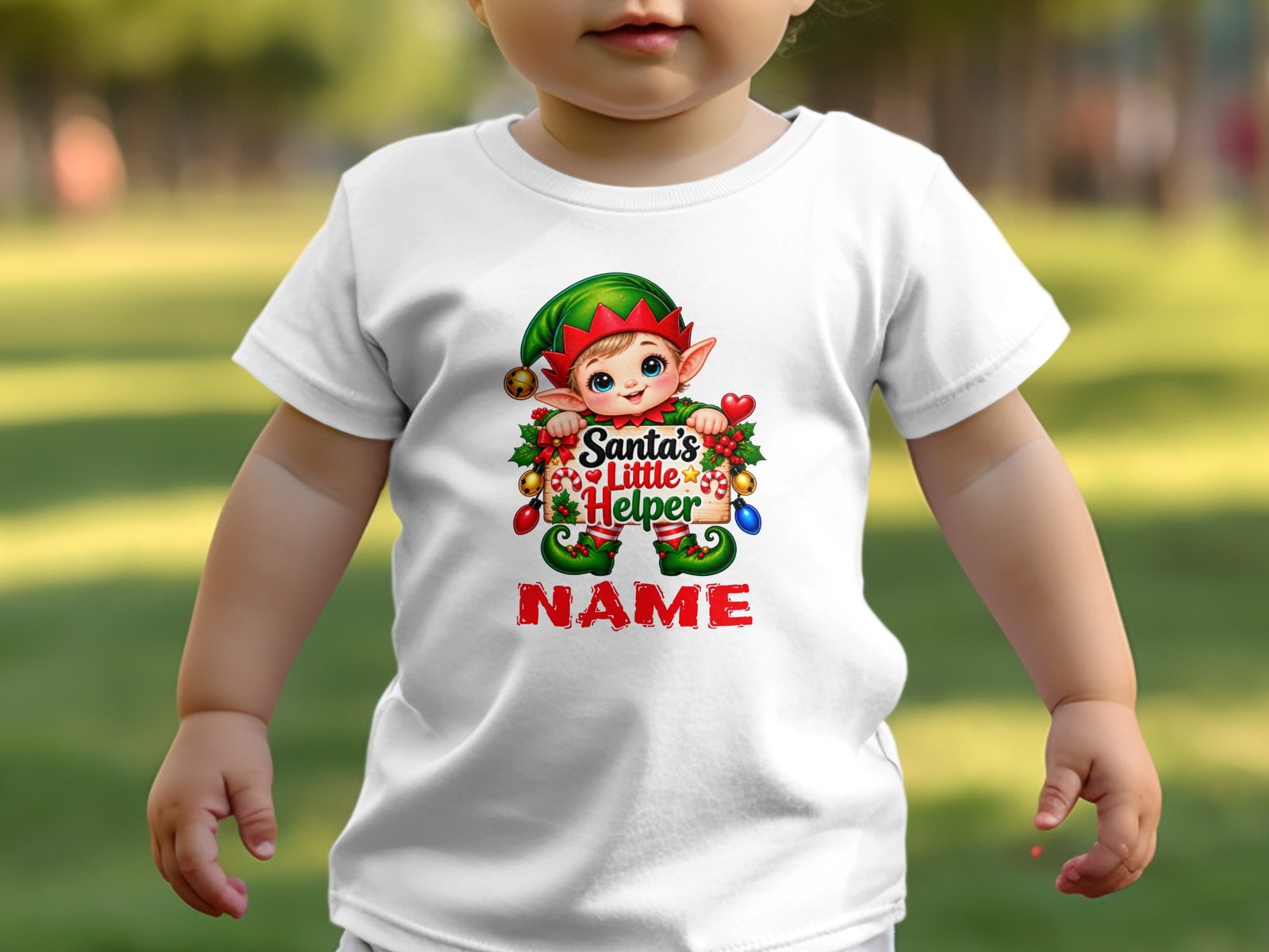 Santa's Little Helper Tee - Image 3
