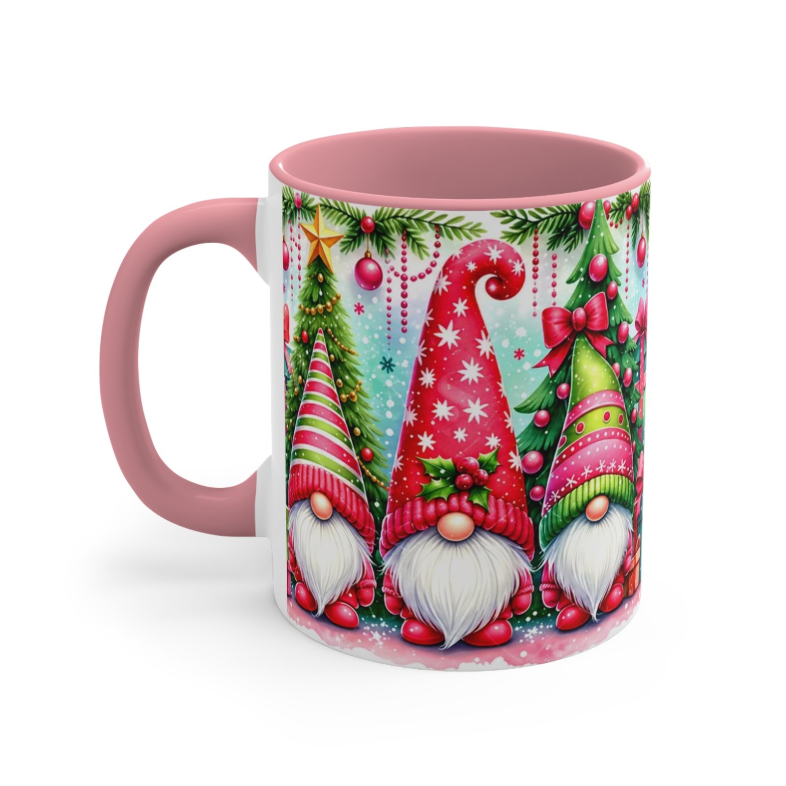 Nordic Christmas Gnomes Holiday Coffee Mug - Image 4