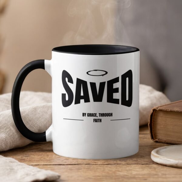 Saved By Grace Christian Coffee Mug