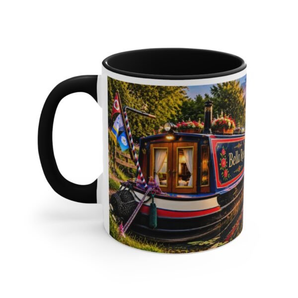 Bella Rose Canal Boat Sunset Mug