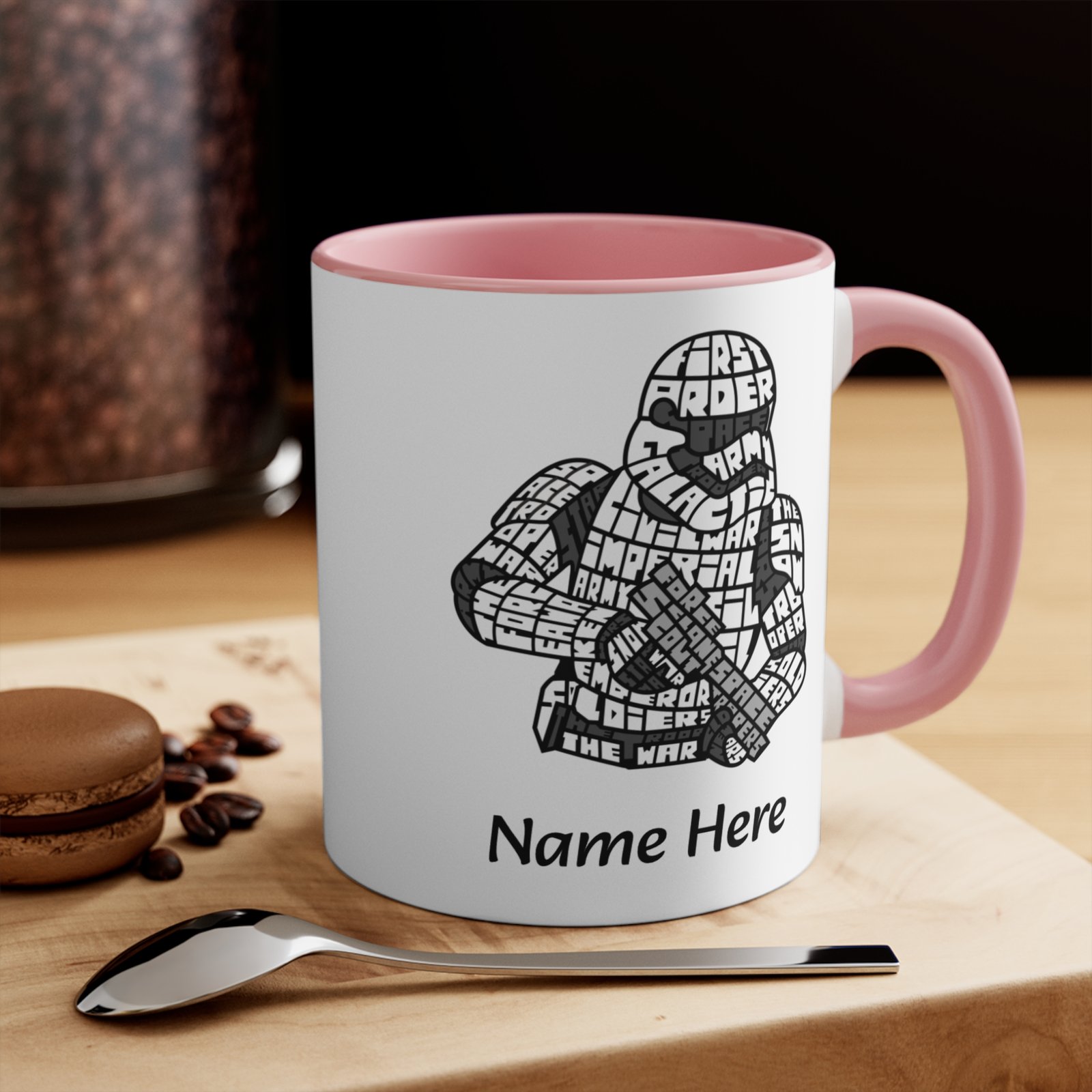 Custom Galactic Trooper Typography Mug - Image 16