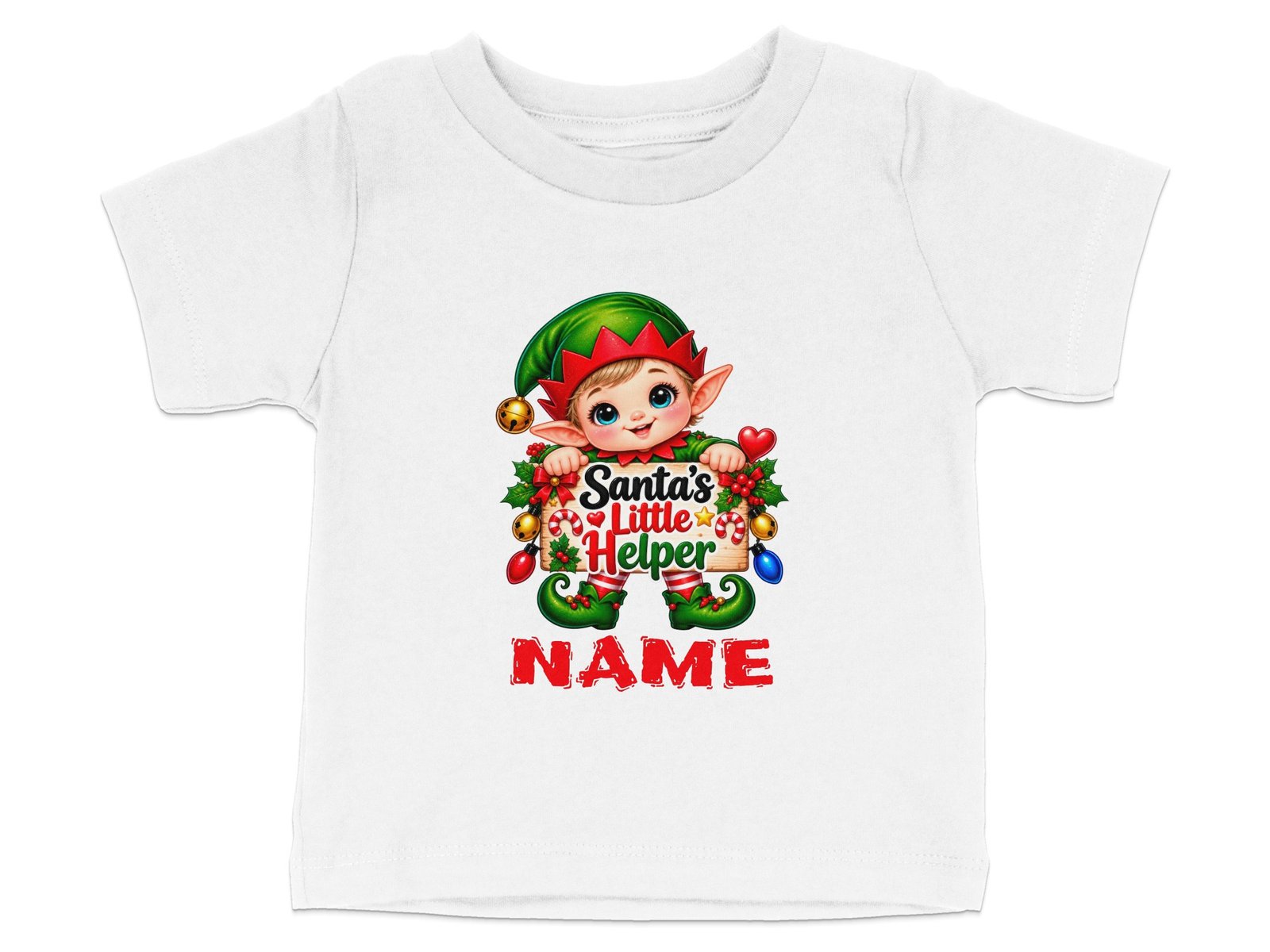 Santa's Little Helper Tee - Image 2