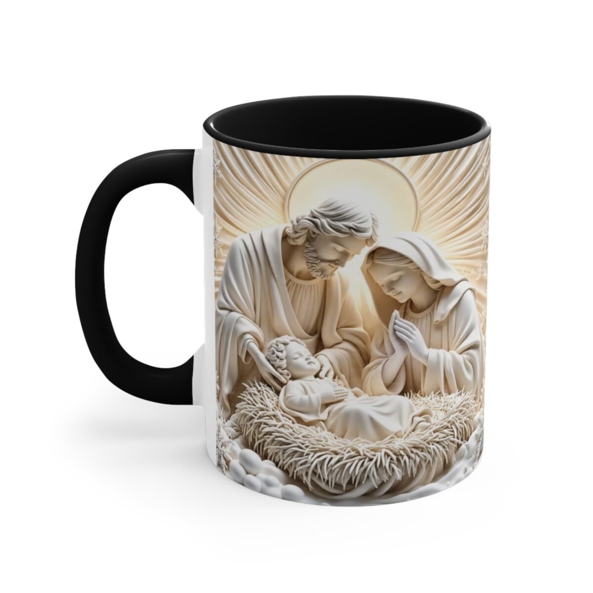 Holy Family Nativity Christmas Coffee Mug