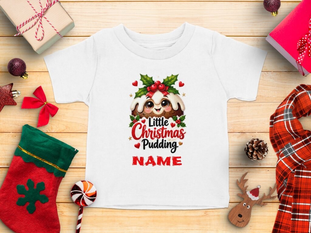 Little Christmas Pudding Tee