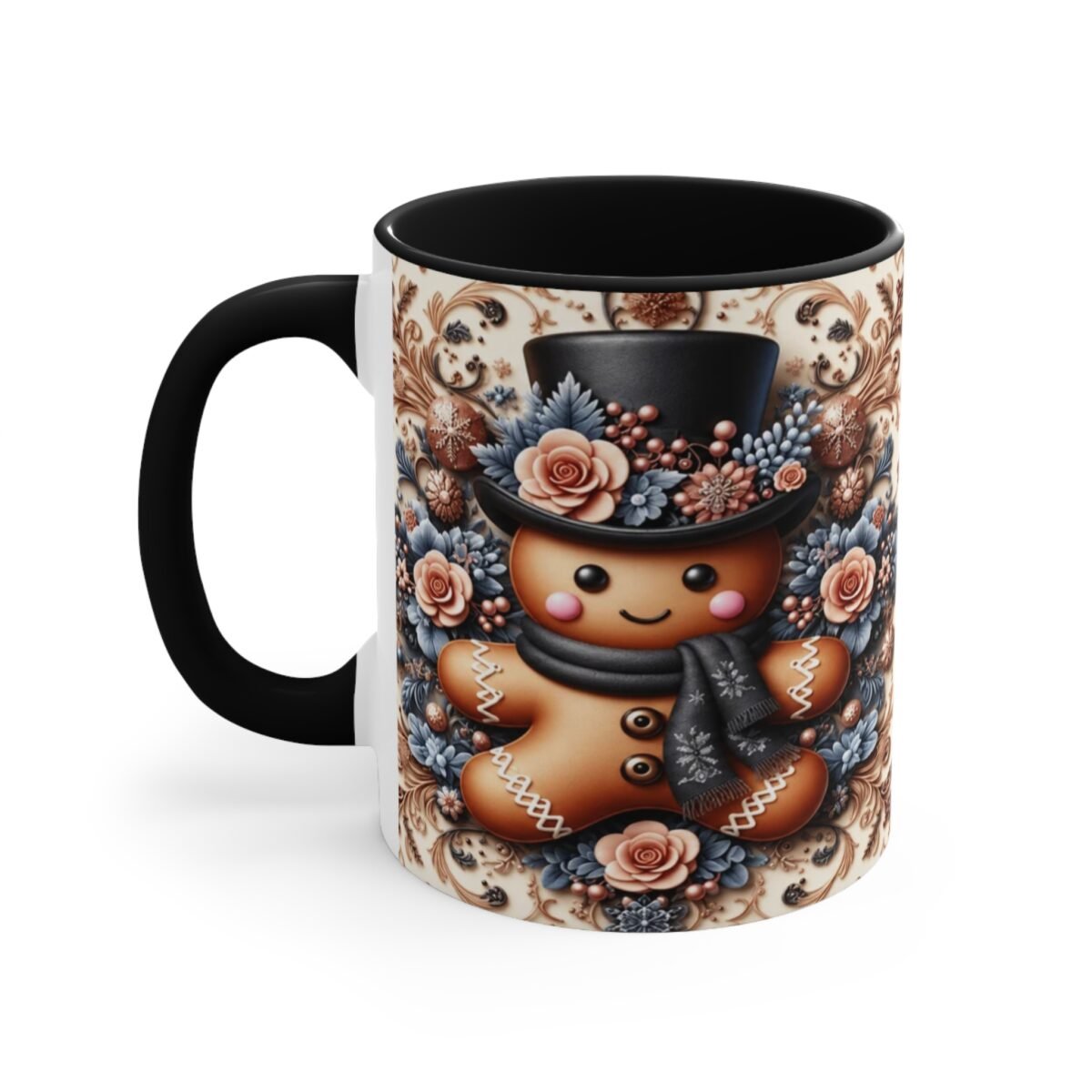 Victorian Gingerbread Holiday Coffee Mug