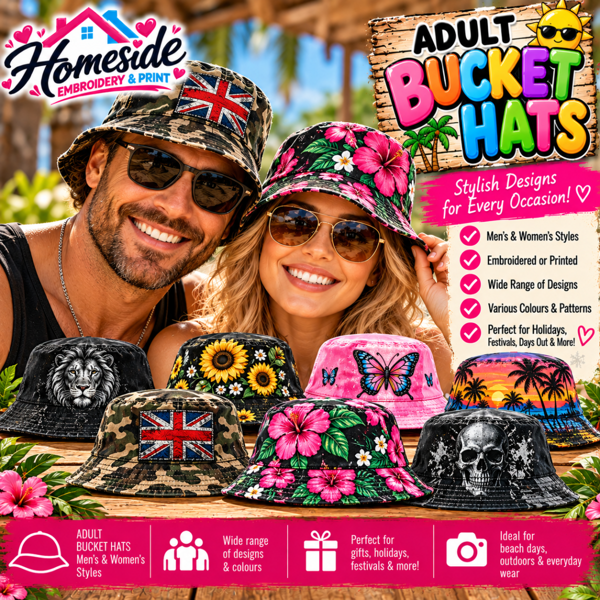 Adult Bucket Hats