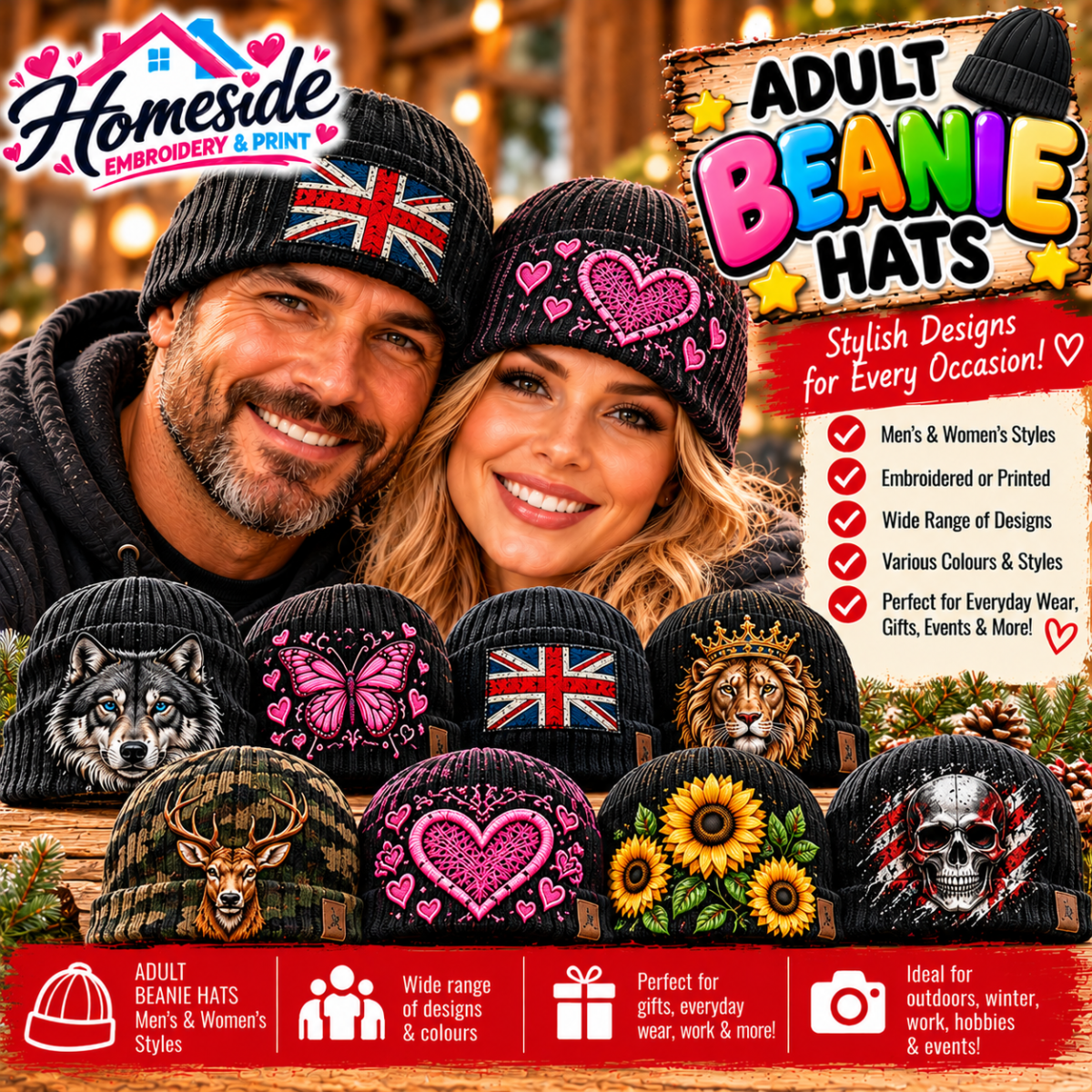 Adult Beanie Hats
