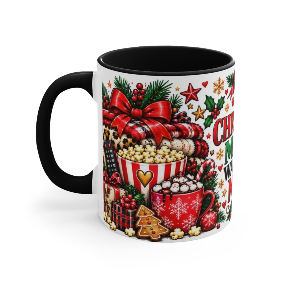 Christmas Movie Watching Mug | Cozy Holiday Coffee Mug