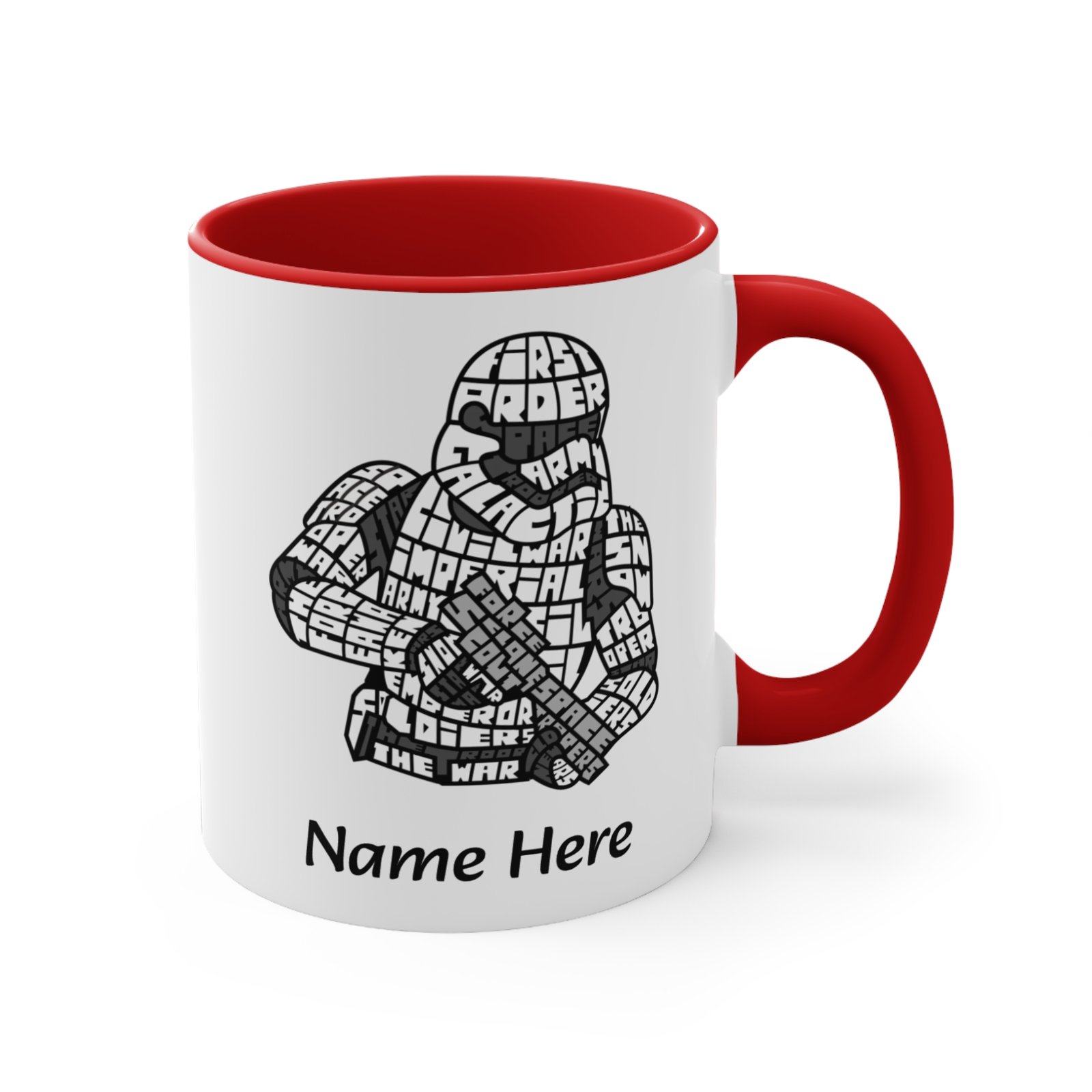 Custom Galactic Trooper Typography Mug - Image 12