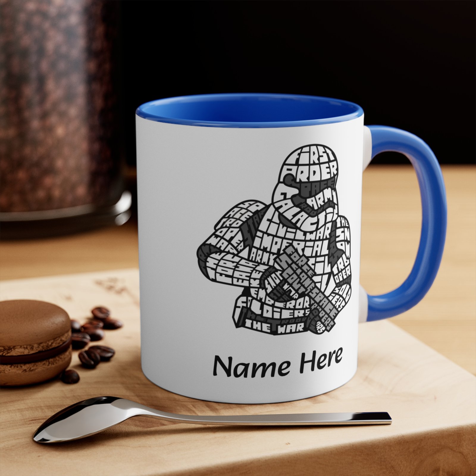 Custom Galactic Trooper Typography Mug - Image 14