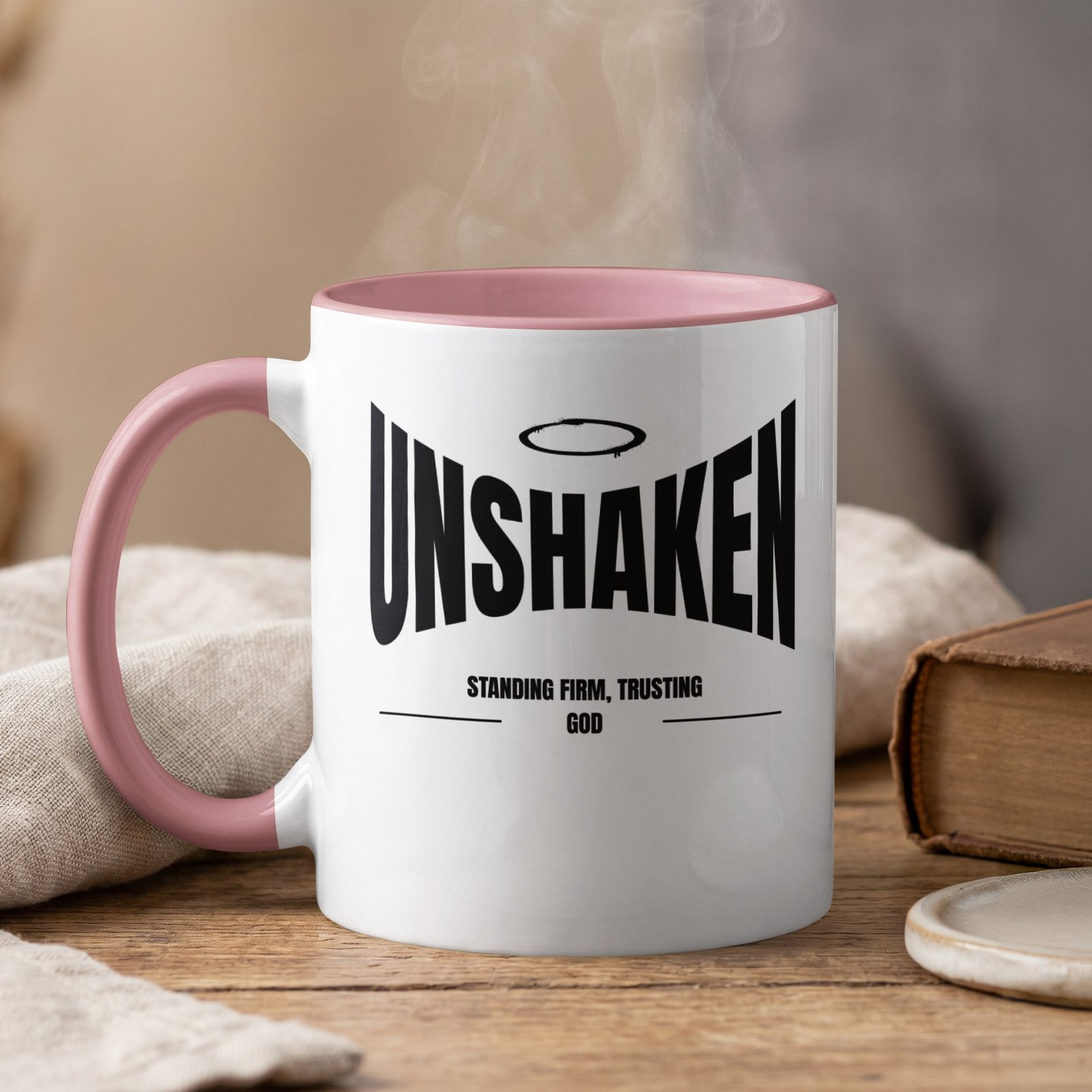 Unshaken Christian Faith Coffee Mug - Image 4