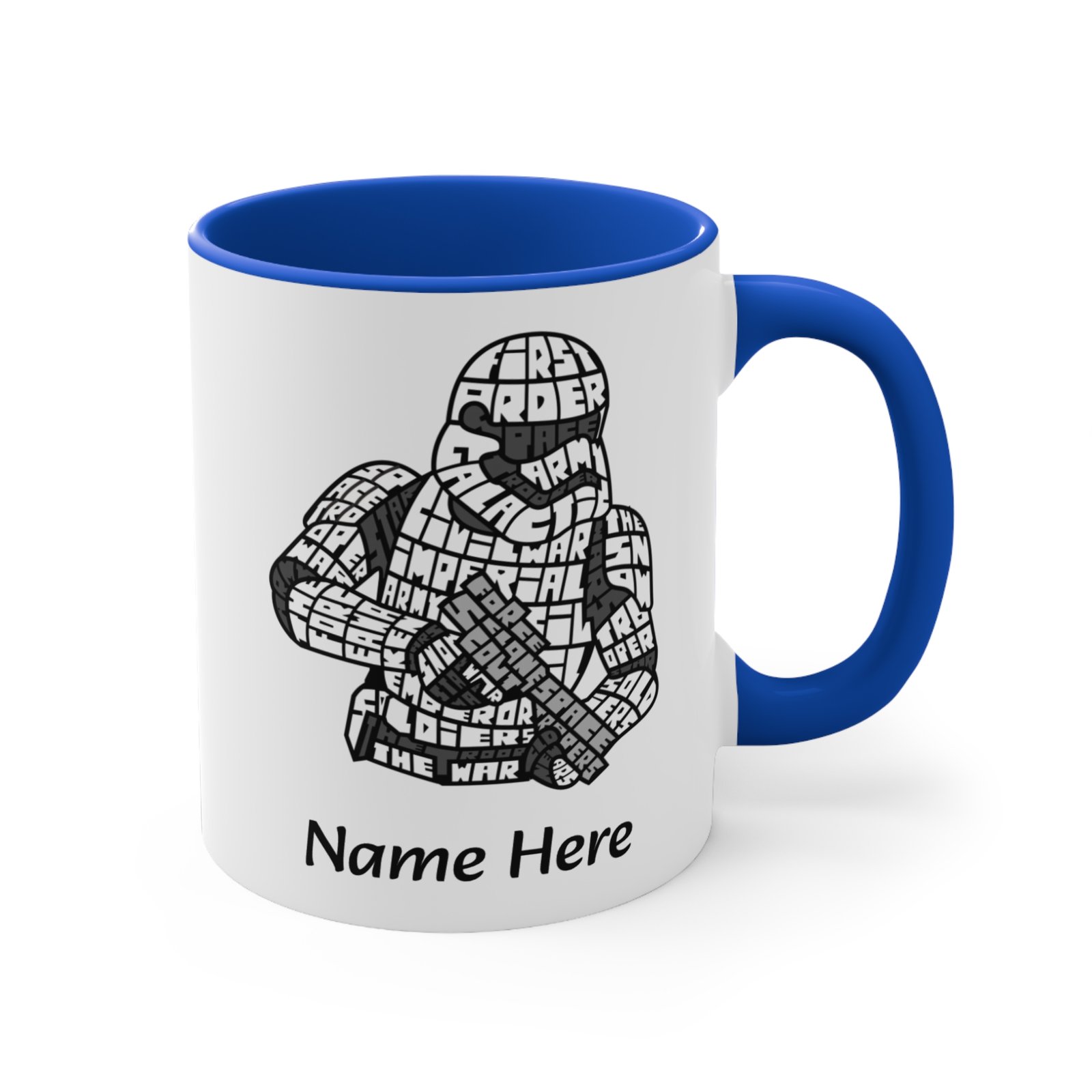 Custom Galactic Trooper Typography Mug - Image 10
