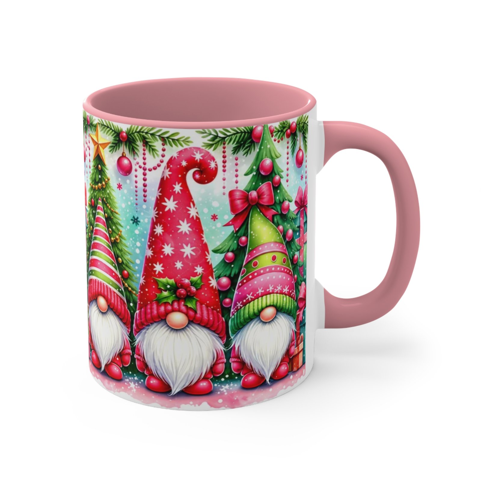 Nordic Christmas Gnomes Holiday Coffee Mug - Image 7