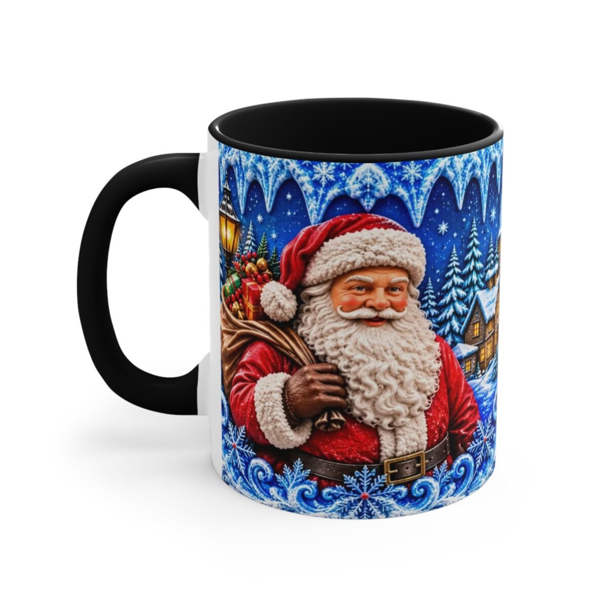 Vintage Santa Claus Christmas Holiday Mug